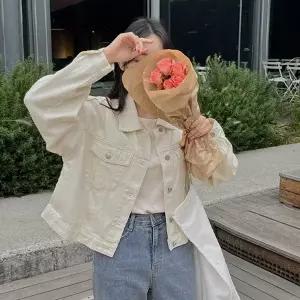 [핫핑](센텀시티점)[베이직/캐주얼] 바벨드 루즈핏 카라 코튼자켓 H_JK7417