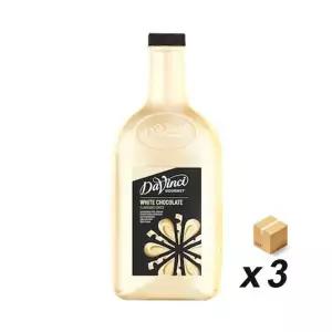 다빈치 화이트 초코 소스 2.6Kg 3개 박스