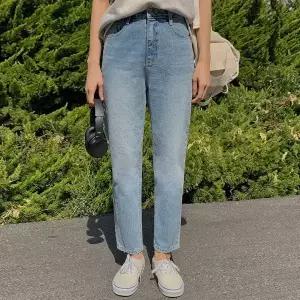 핫핑 솔팅 보이핏 데님팬츠