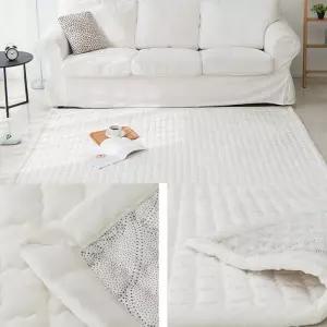 거실카페트특대형 겨울 극세사 사각 깔개 밍크 패드 K