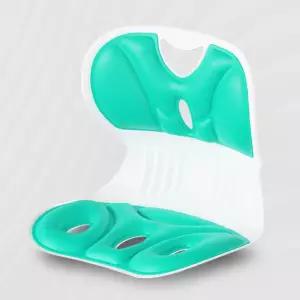 앉은자세 허리 교정 의자 등받이 척추 좌식 체어 장시간 공부 사무실 보조의자