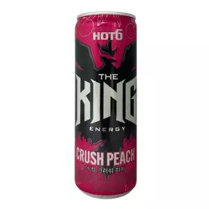 롯데 핫식스 더킹 크러쉬피치 355ml x 96캔 / 고카페인 에너지음료