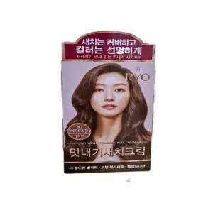 려 우아채 멋내기새치크림 염색약 6c 커피브라운 2개