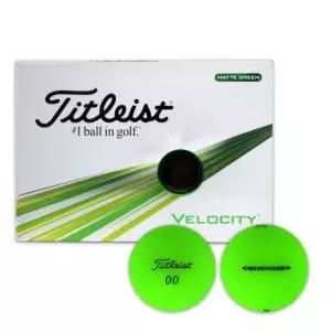 2024 벨로시티 2피스 골프공 그린 1더즌 12알 G