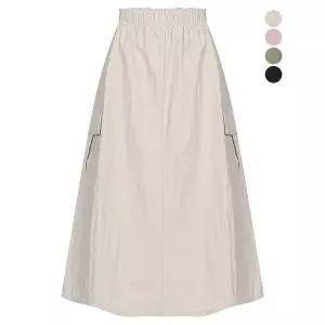 [하프클럽/바닐라비]여성 바스락 밴딩 카고 스커트