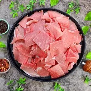 [하프클럽/신선식품]국내산 돼지고기 뒷다리살 후지 제육용 3mm 두께 2kg