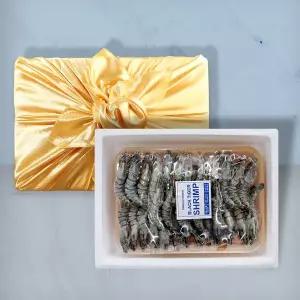 [피쉬데이](광주신세계)블랙타이거 새우 선물세트 1kg 20마리