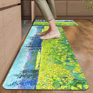 규조토 유화 발매트 주방 욕실 현관 매트 사이즈40x60.40x120