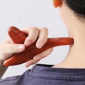 원목 지압 스틱 목 손 발 마사지기 우드 지압기