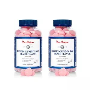 닥터브라이언 비오틴 5000 복숭아맛, 100구미, 2개