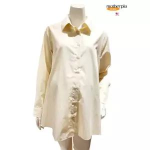 [마더피아](강남점)[와코루 마더피아]  임부  면  외출복 상의 / RT0 RTO2033  YE /면  셔츠