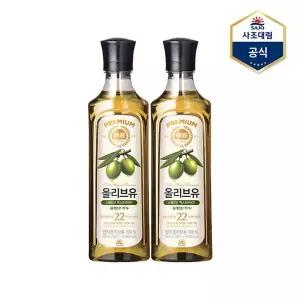 [하프클럽/사조 대림]해표 올리브유 500ml X 2병 /식용유