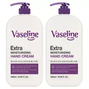 바이존 바세린 핸드크림 핸드로션 500ml 2개 머스크향