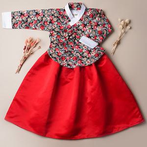 여아 한복 유아 어린이 유치원 어린이집 명절 외국인선물 전통 당의 치마 세트