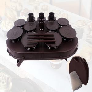 제기세트 국산 산소 성묘 간소한 휴대용 제사 목기 재기 제기 그릇 세트 14p