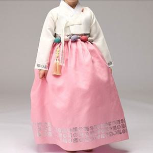 국산 저고리 치마 세트 한복 어린이집 외국인 선물 소품 여아 명절 아동 유치원