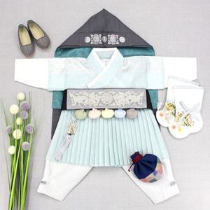 배자 바지 세트 한복 명절 외국인 선물 국산 어린이집 유치원 남아 촬영 행사 아동