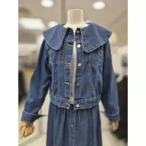 [밀스튜디오] 세이브존04 세라카라 데님청재킷 LQ9JKS114 (S19322351)