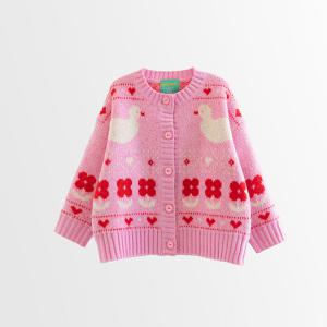 [아이러브제이] M.플라워덕 니트 가디건 MWWOU01