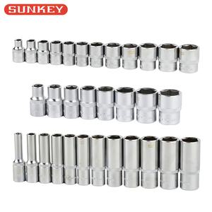 썬키 핸드소켓 3/8 1/2 12종 8종 롱복스알셋트 라쳇알