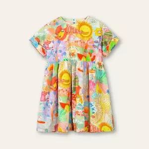 [오일릴리](강남점) 키즈 패턴 원피스 (OKESEOP021A)