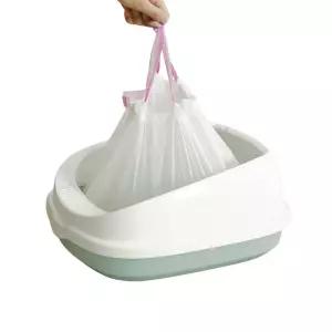 고양이똥처리 모래봉투 전체갈이 화장실비닐 3롤 74X45