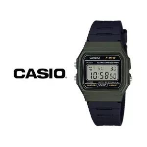 카시오 CASIO 군인 군용 군대 남자 남성 방수 손목시계 F-91WM-3A