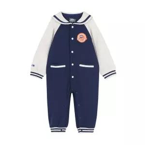 [NBA KIDS]세일러 카라 농구공 포인트 바디수트(5-4) NAVY K225TO011P_s