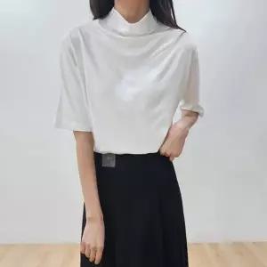 [하프클럽/헤이데이즈]1262 (반팔 긴팔) 쫀쫀 구김없는 루즈핏 반목 폴라티 / 반폴라