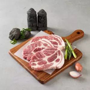 갤러리아 [어나더미트]제주 흑돼지 목살 1kg