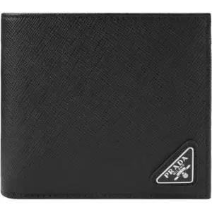 [명품] 사피아노 삼각로고 블랙 남성 반지갑 2MO513 QHH F0002