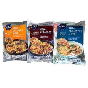 애슐리 볶음밥 12인분 세트 (케이준4+갈릭스테이크4+랍스터4)