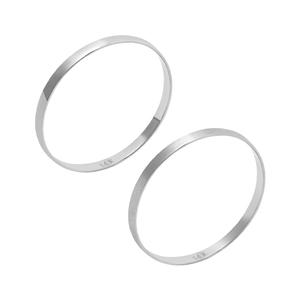 18K 평반지 유광 무광 화이트골드 A타입