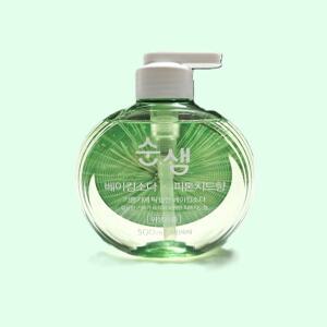 애경 순샘 베이킹소다 피톤치드향 주방세제 500ml 용기형