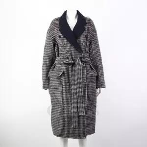 [구구스]중고명품 로샤스 체크 코트 55 (NO 9897229)