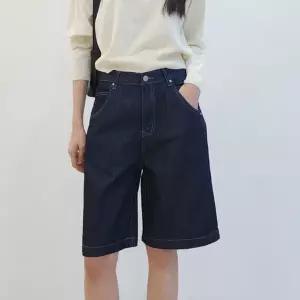 [하프클럽/헤이데이즈]1134 여름 얇은 생지 5부 와이드 청 반바지 데님 팬츠 5