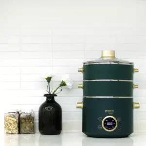 [키친아트] 3단 전기냄비 멀티쿠커 다용도찜기 KA-G2534 / 그린