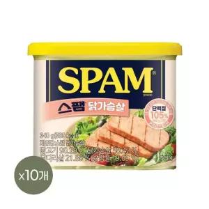 스팸 닭가슴살 340g x10개