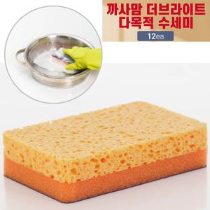 홈쇼핑 까사맘 더브라이트 다목적 보석수세미 설거지 찌든때 제거  12개