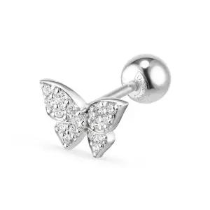 14k 브릴 아이레 나비 피어싱 랩 다이아몬드) 1개)