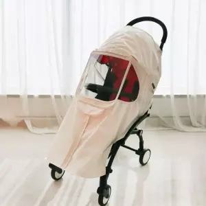 [보리보리/와우베이비]와우베이비 스토케 요요 사계절 유모차커버 체크베이지