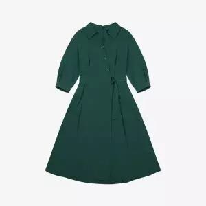 [NS홈쇼핑][SI]오픈카라 랩 핀턱 D링원피스(SHK2154DOO)[35169793]