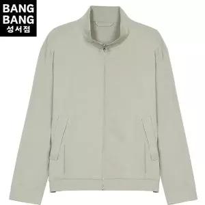 뱅뱅 HC04 봄 남성 홑겹 하이넥 스판 기본 점퍼 얇은 크리즈 블루종 경량 바람막이 NUL150