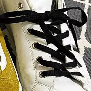 커스텀 일반 신발끈 블랙 120cm 편한신발끈 운동화끈-WEE2F85