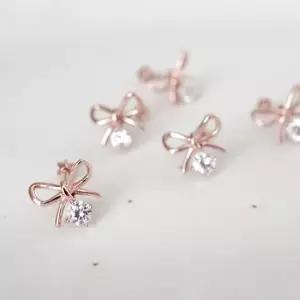 14k 귀요미 리본 피어싱 2-type