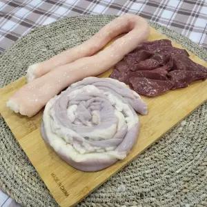 1-2인용 술안주용 한우 소곱창 모듬세트(곱+대+염) 400g 600g