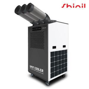 신일 산업용 에어컨 실외기없는 코끼리 에어컨 대형 3구 그레이