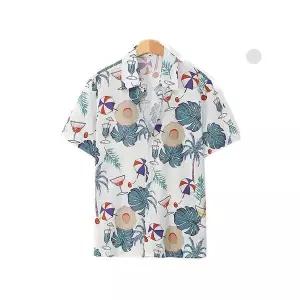 [하프클럽/]비치 하와이안 반팔셔츠 CKST0105