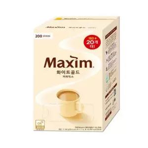 동서식품 맥심 화이트골드 커피믹스 200T(180T+20T)