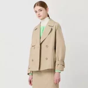 [롯데백화점]씨씨콜렉트 벨티드 하프 트렌치 코트 (C251MSI003)